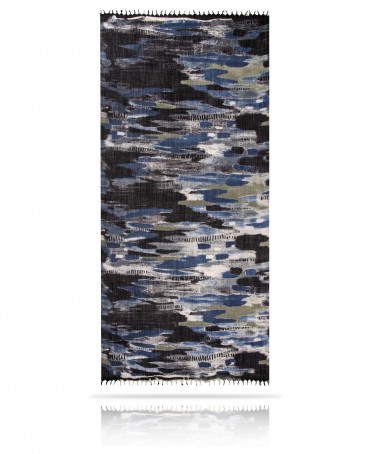 Палантин Женский W40-ABSTRAITE/NOIR